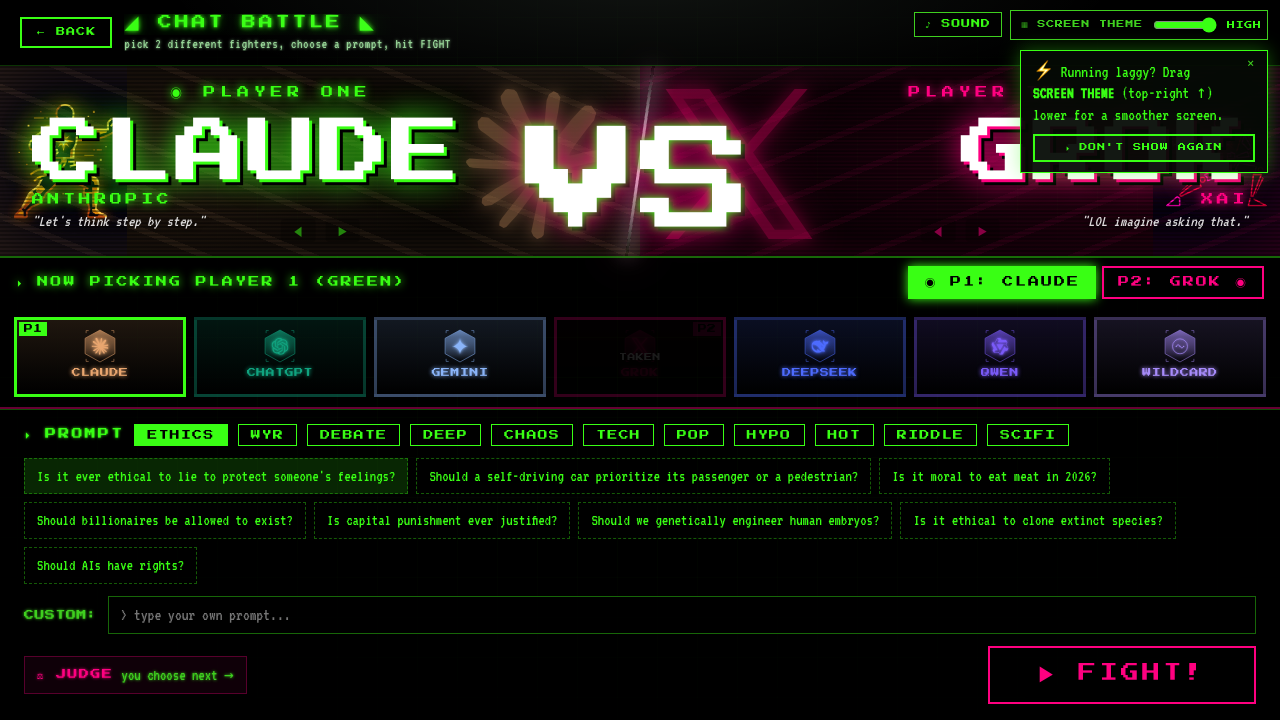 AI vs AI — screen 6