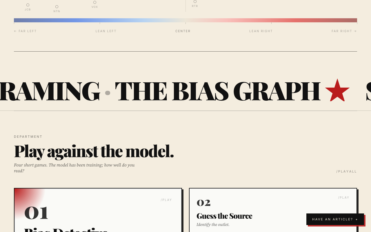 The Bias Graph — screen 2